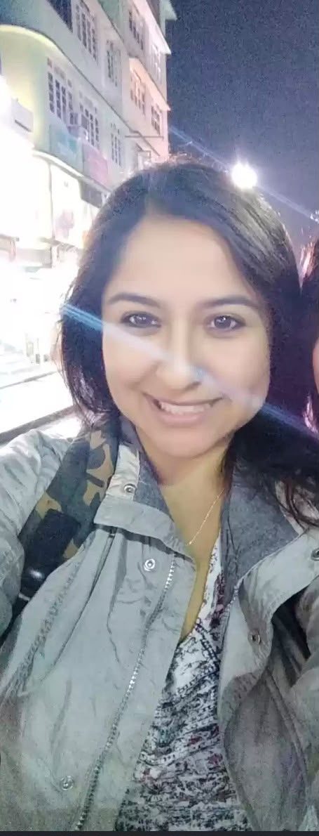 Pallavi on an evening out